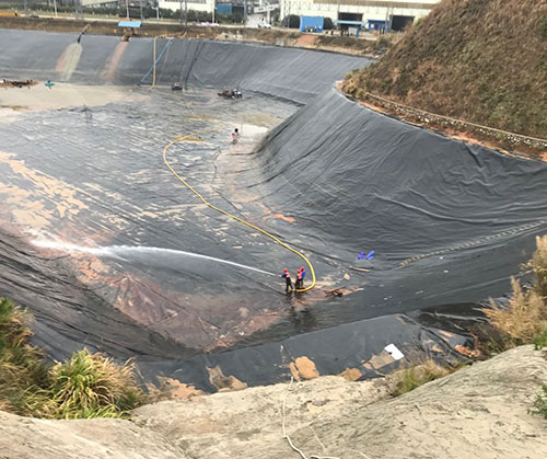 双辽废水池清理